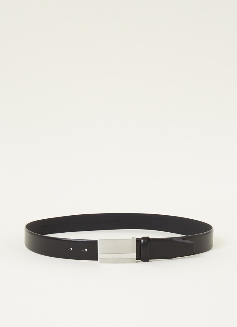 HUGO BOSS HUGO BOSS Baxton riem van leer