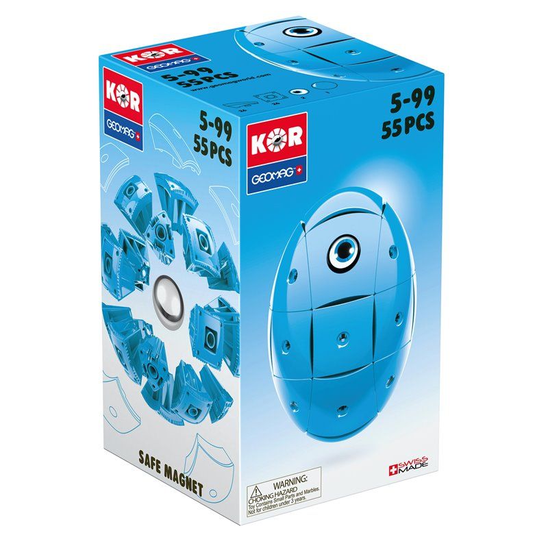 Geomag KOR 2.0 Pantone 299 Blue 55 delig
