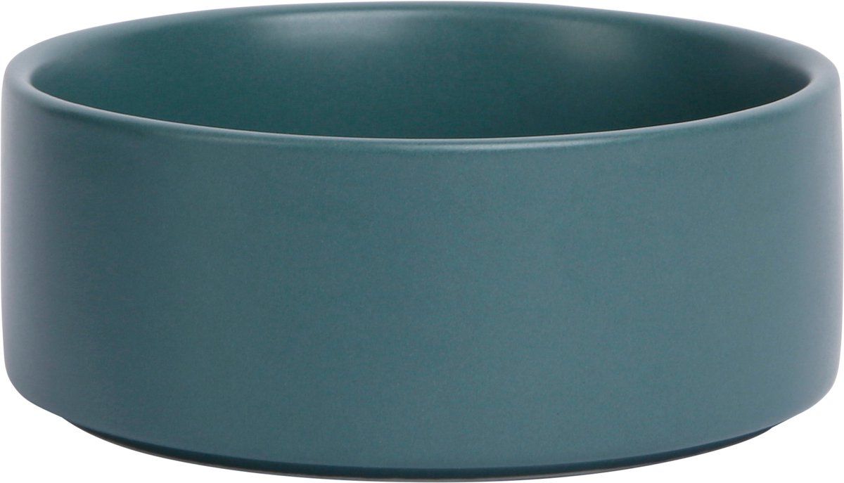 Jack and Vanilla JV BON APPETIT Keramische Voerbak met bamboe Standaard Groen - 850ml