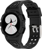 Wigento Samsung Galaxy Watch 5 Pro 45mm siliconen horlogeband met geïntegreerde behuizing
