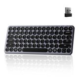 Keychron B3 Pro-K1 toetsenbord (grijs, US lay-out (QWERTY), scissor switches, 75%, ABS keycaps, 2.4 GHz | Bluetooth | USB)