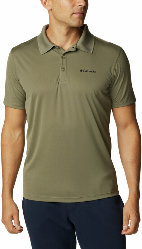 Columbia Zero Rules Poloshirt Heren, stone green