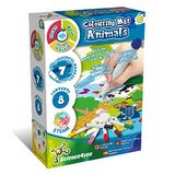 Science4you Kleurmat met Dieren voor 3-jarigen - Kleur de Dieren met 7 Kleurstiften, Wasbaar met Water, Knutselen en Educatief Spel voor 3-jarigen