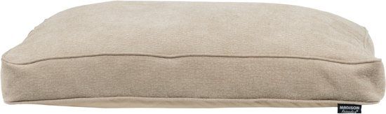 Madison Friends Madison Hondenkussen Lins Taupe 55x80x10cm