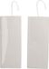 Bellatio design Évaporateur d'eau pour radiateur - 2x - dolomite - blanc - 8x20 cm - humidificateur de radiateur - bac d'évaporation