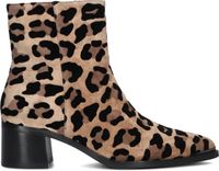 Stefano Lauran Pe2023 Enkellaarsjes - Enkelboots met rits - Dames - Beige - Maat 39