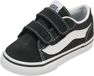 Vans Vero Sneakers Junior Zwart/Wit Unisex Kinderen Lage Sneakers Canvas