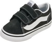 Vans Vero Sneakers Junior Zwart/Wit Unisex Kinderen Lage Sneakers Canvas