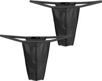 HOM Plumes String Zwart - Maat S