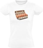 Sol's Eierdoosje T-shirt Dames - Wit - 2XL