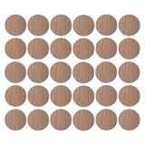 30 Lindehout 30 x Zelfklevende Schroefdoppen - 20 mm Diameter