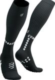 Compressport Full Socks Recovery 2.0 Unisex Compressiesokken Zwart Schoenmaat 45-48
