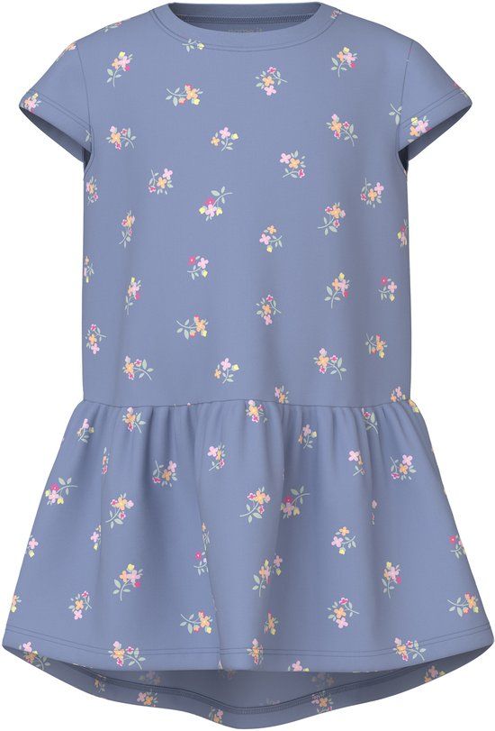 NAME IT NMFVIGGA CAPSL DRESS F1 NOOS Jurk Paars Katoen Maat 92