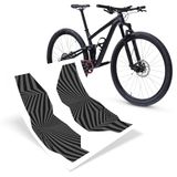 Riesel Design Fork: Tape 3000 Vorkbeschermingsset voor volwassenen, uniseks