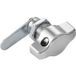 Sygonix SY-7065778 Serrure à loquet rotatif chrome