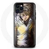 Maniacase Etui voor iPhone 13 Pro Max Anime Genos One Punch Man