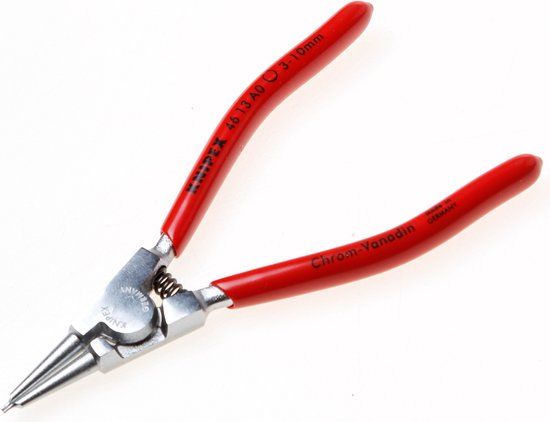 Knipex 46 13 A0 Borgveertang Buitenring Recht 3-10mm