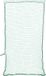 vidaXL filet de remorque - élastique - corde - 4x2 m - polypropylène - vert