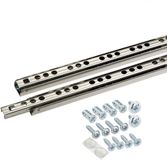 SOTECH Ladegeleiders 342 mm 17 mm groef - Gedeeltelijk uittrekbaar