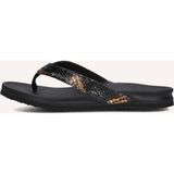 Blasz Teenslippers Dames Bella 2402, Maat: 37, Materiaal: Rubber, Kleur: Zwart