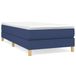 vidaXL Boxspringbedframe, blauw, 80x200 cm, gestoffeerd