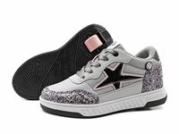 BREEZY ROLLERS Schoenen met wieltjes voor kinderen, rolschaatsen sneakers voor kinderen, van straatschoenen tot rolschaatsen in enkele seconden. Gepatenteerd kliksysteem, gymschoenen met wieltjes