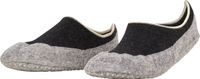 FALKE Cosyshoe Noppen op de zool wol huissokken dames grijs - maat 37-38