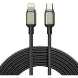 Lito Câble de Données et de Charge USB-C - Lightning Lito LD17, 20W, 1m, Noir