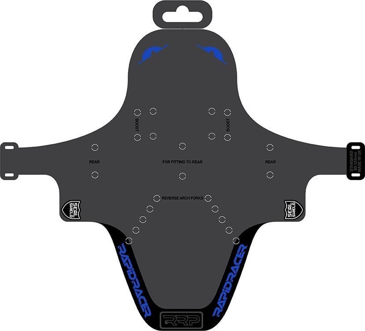 RapidRacerProducts Spatbord Enduroguard 80-120 Mm Blauw