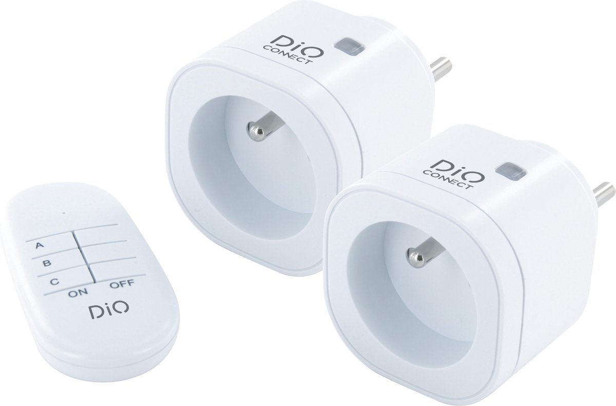 Dio Wi-Fi Connect Plug - ON/OFF - Max 3000W - compatible - presence simulation