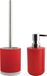 MSV Toiletborstel en zeeppompje set Moods - Rood