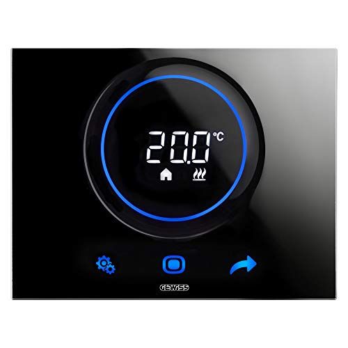 Gewiss Thermo Ice Wi-Fi wandthermostaat - zwart - Chorus