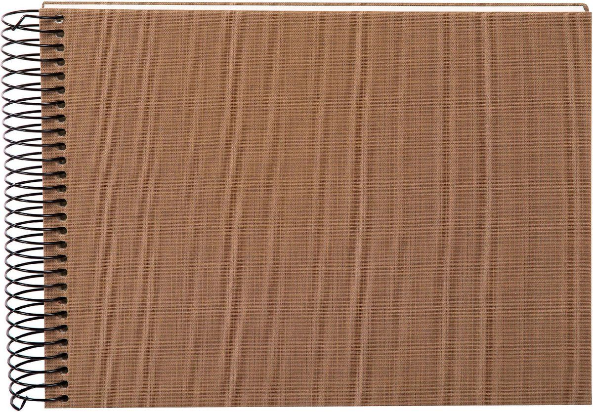 Goldbuch Bella Vista Trend 2 spiraal album 24x17 Koffie Brons