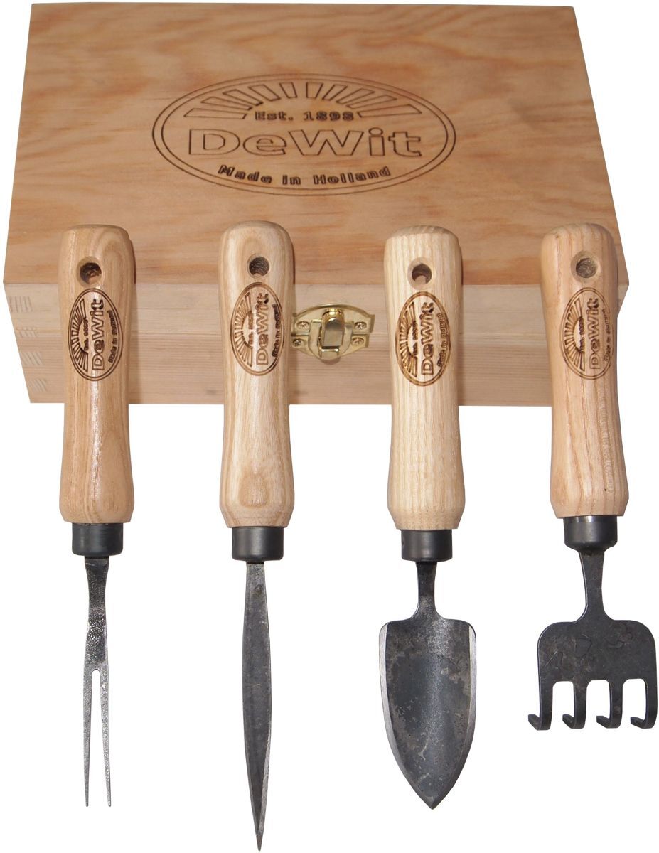 de Wit tools De Wit Bonsai set in houten doos