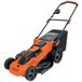 BLACK+DECKER CLMA4825L2-QW - 36V Cordless Lawn Mower - 48cm - 600 m² - Black/Orange