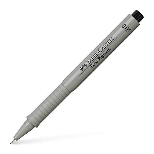 Faber-Castell tekenpen Faber Castell Ecco Pigment 0,05 mm zwart FC-166099 zwart