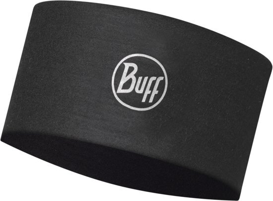 Buff Â® Coolnet Uv+ Headband Solid Black - Hoofdband