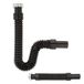 tecuro flexibler Geruchsverschluss 1 1/4 Zoll auf Ø 32/40 mm, ausziehbar 285-680 mm