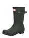 Hunter Womens Original Short Bottes - Caoutchouc - Femme - Vert - Taille 39