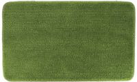 Tendance Badmat Aquarius - microfiber - hoogpolig - olijfgroen - 45 x 75 cm