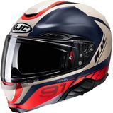 HJC RPHA 91 Rafino Systeemhelm - Zwart/Beige/Rood - Maat S