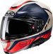 HJC RPHA 91 Rafino Systeemhelm - Zwart/Beige/Rood - Maat S