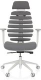 hjh OFFICE Ergo LINE W Bureaustoel Stof Smokey Elegance