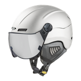 CP Camurai skihelm wit - single spiegel vizier