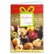Wenskaart "Beste wensen", vol traktaties, goudkleurige sterband met envelop, collage, cadeau van papier, reliëf, kerstchocolade, wensen, feestdagen 61-4087-A BA