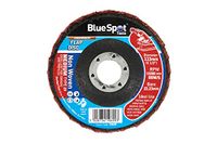 Blue Spot Tools 115mm (4.5") Medium niet Geweven Flap Disc