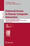 Universal Springer Nature Universal Access in Human-Computer Interaction: 20th International Conference, UAHCI 2026, Held as Part of the 28th HCI International Conference, HCII 2026, Montreal, QC, Canada, July 26–31, 2026, Proceedings, Part II