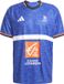 adidas T-shirt d'entraînement France Hommes Bleu Polyester M
