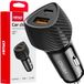 AMIO Chargeur de voiture QC+PD 38W USB-A + USB-C
