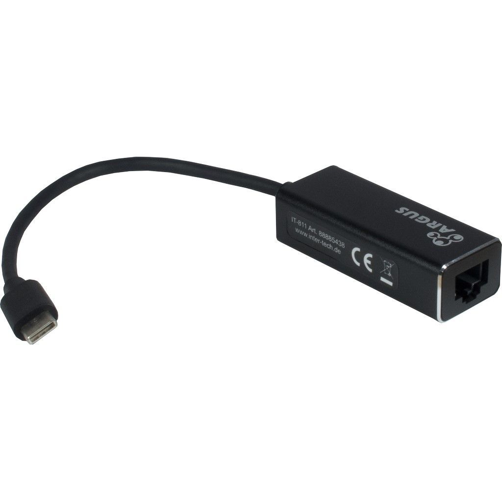 Inter-Tech ARGUS IT-811 Interfacekaart/adapter Zwart